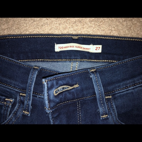Levi’s Super Skinny High Waisted Jeans - Picture 3 of 6